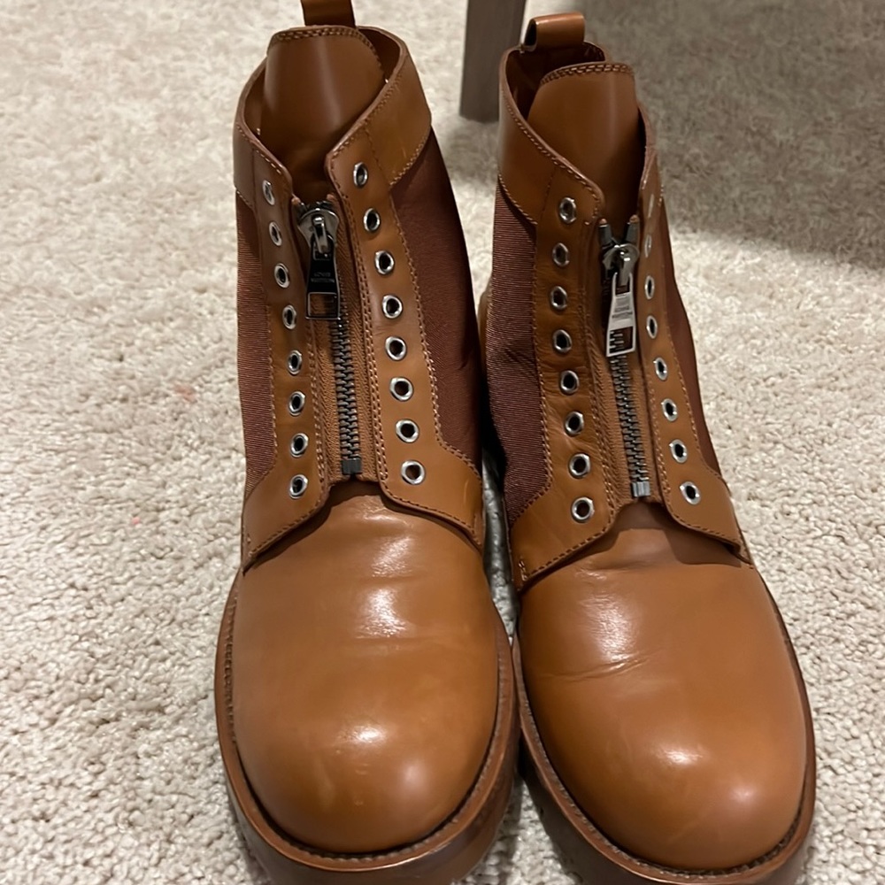 Authentic Louis Vuitton Leather boots